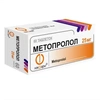 МЕТОПРОЛОЛ ТАБЛ., 25МГ, №60