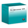 МЕТФОГАММА ТАБЛ.П/О, 850МГ, №30