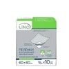 ПЕЛЕНКИ ВПИТ. ОДНОРАЗ. LINO 60Х60СМ , №10