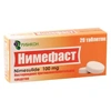 НИМЕФАСТ ТАБЛ., 100МГ, №20