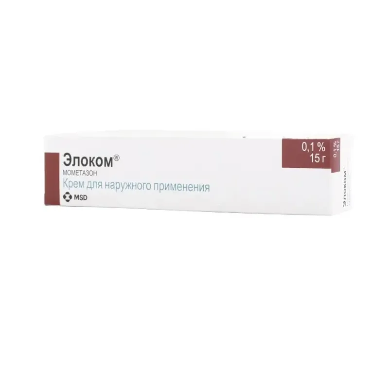 ЭЛОКОМ КРЕМ, ТУБА, 0,1% 15Г