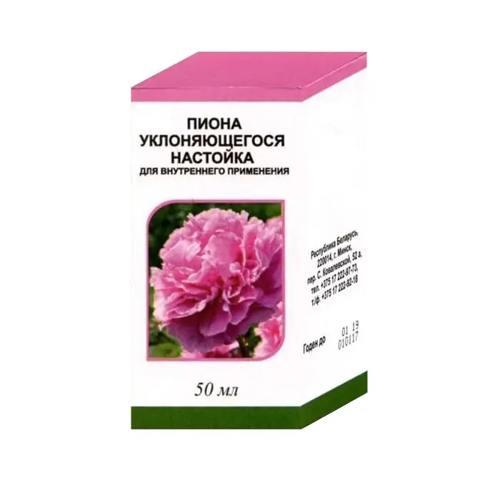 ПИОНА НАСТОЙКА УП., 50МЛ