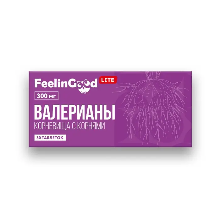 ВАЛЕРИАНА ЭКО УЛЬТРА ТАБЛ., 600МГ, №30