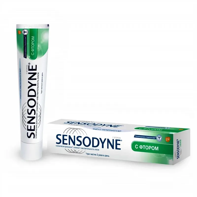 ЗУБНАЯ ПАСТА SENSODYNE ФТОР СВЕЖАЯ МЯТА УП., 50МЛ