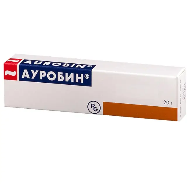 АУРОБИН МАЗЬ, ТУБА, 20Г