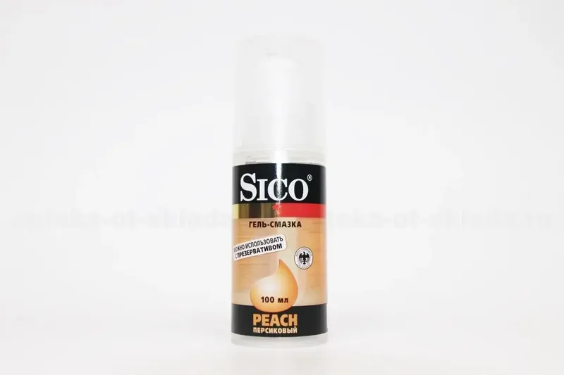 ГЕЛЬ-ЛУБРИКАНТ SICO PEACH ПЕРСИКОВЫЙ УП., 100МЛ