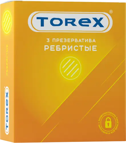 ПРЕЗЕРВАТИВЫ VIZIT RIBBED РЕБР. УП., № 3