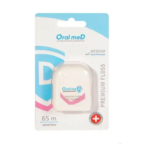 ЗУБНАЯ НИТЬ ORAL MED PLUS УП., 65М