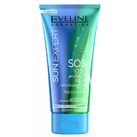 ГЕЛЬ П/ЗАГАРА SUN EXPERT SOS ОХЛАЖД. 100% BIO АЛОЭ ВЕРА 150МЛ