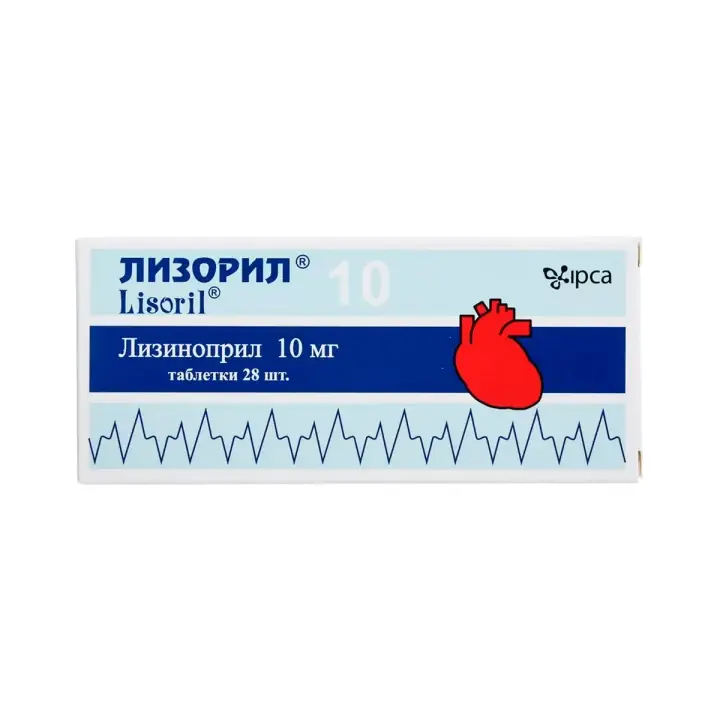 ЛИЗОРИЛ ТАБЛ., 10МГ, №28