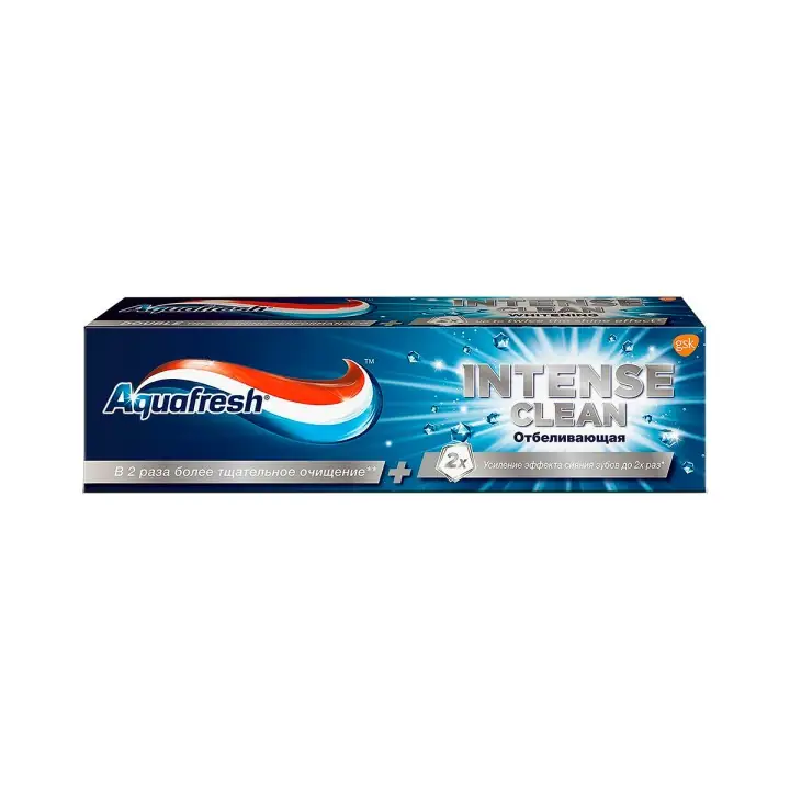 ЗУБНАЯ ПАСТА AQUAFRESH INTENSE CLEAN WHITENING УП., 75МЛ