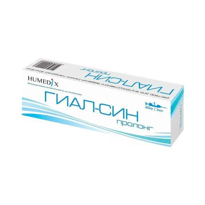 ГИАЛ-СИН ПРОЛОНГ ШПР., Р-Р Д/И, 40МГ/2МЛ