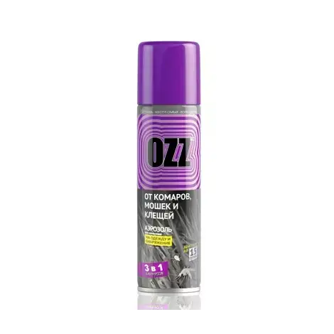 АЭРОЗОЛЬ РЕПЕЛЛЕНТ. OZZ 3В1 УП., 150МЛ