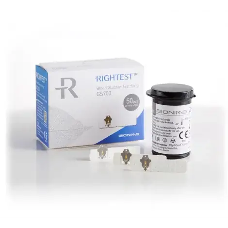 ТЕСТ-ПОЛОСКИ BIONIME RIGHTEST GS 700 (50ШТ.)