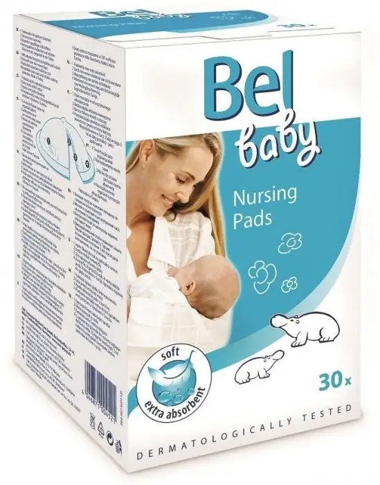 ВКЛАДЫШИ Д/БЮСТГАЛЬТЕРА BEL BABY NURSING PADS Д/КОРМ. МАТЕРИ УП., №30