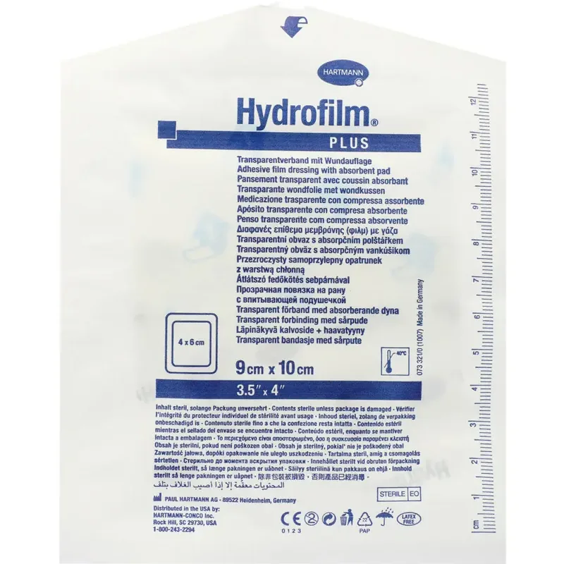 ПОВЯЗКА САМОФИКС. СТЕР. HYDROFILM PLUS 9Х10СМ