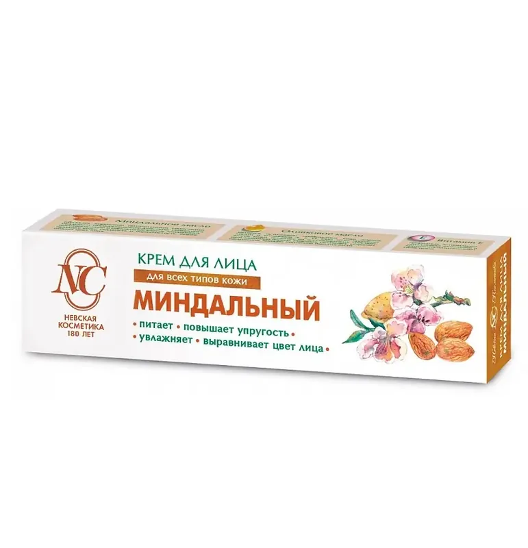 КРЕМ Д/ЛИЦА МИНДАЛЬНЫЙ ПИТ. УП., 40МЛ
