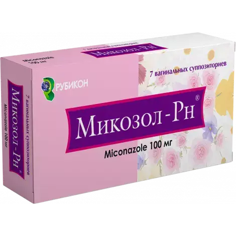 МИКОЗОЛ СУПП.ВАГ., 100МГ, №7