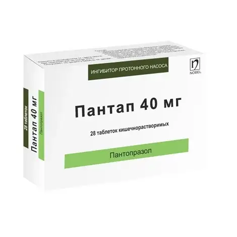 ПАНТАП ТАБЛ.П/О, 40МГ, №28