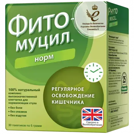 ФИТОМУЦИЛ НОРМ ПАК., ПОР., 5Г, №30