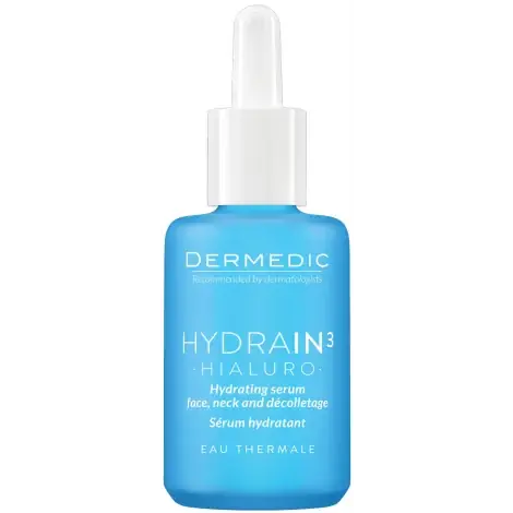 СЫВОРОТКА Д/ЛИЦА ШЕИ И ДЕКОЛЬТЕ DERMEDIC HYDRAIN3 HIALURO УВЛ. УП., 30МЛ