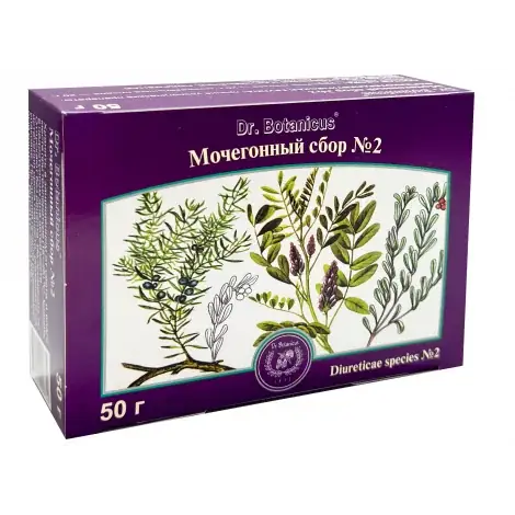 СБОР МОЧЕГОННЫЙ N2 УП., 50Г