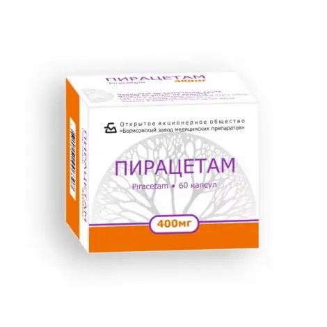 ПИРАЦЕТАМ КАПС., 400МГ, №60