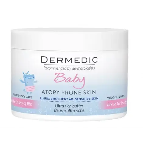 МАСЛО DERMEDIC EMOLIENT LINUM BABY ИНТЕНС. ЛИПИДОВОСП. УП., 225Г