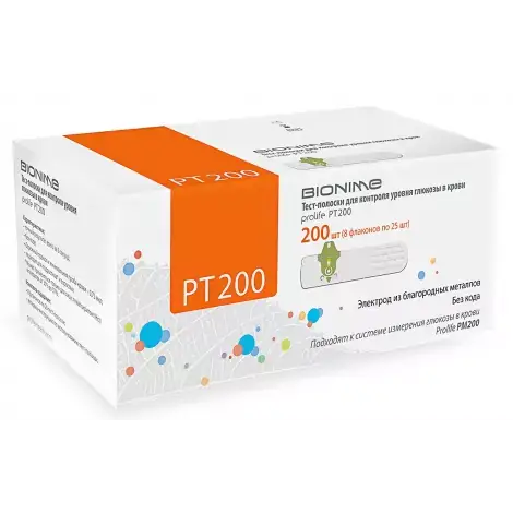 ТЕСТ-ПОЛОСКИ PROLIFE PT 200 (200ШТ.)