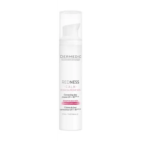КРЕМ Д/ЛИЦА DERMEDIC REDNESS КОРРЕКТ. SPF-20 ДНЕВН. УП., 40МЛ
