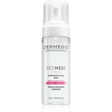 ПЕНА Д/ЛИЦА DERMEDIC REDNESS УСПОК. ОЧИЩ. ОТ ПОКРАСН. УП., 170МЛ