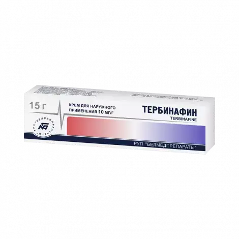 ТЕРБИНАФИН КРЕМ, ТУБА, 1% 15Г