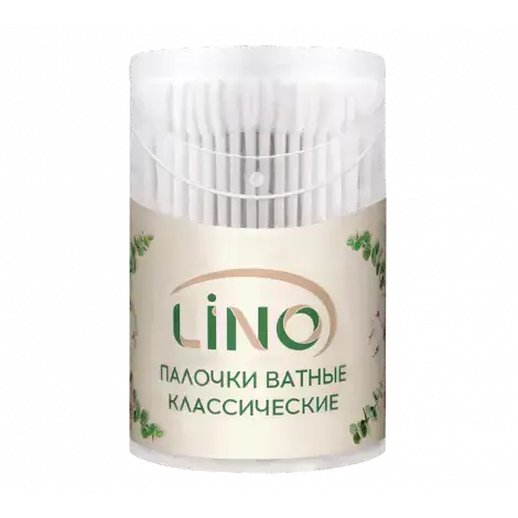 ВАТНЫЕ ПАЛОЧКИ КЛАССИЧ. LINO УП., №100