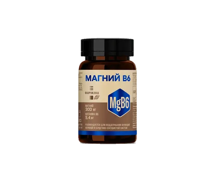 МАГНИЙ B6 ТАБЛ., 500МГ, №120