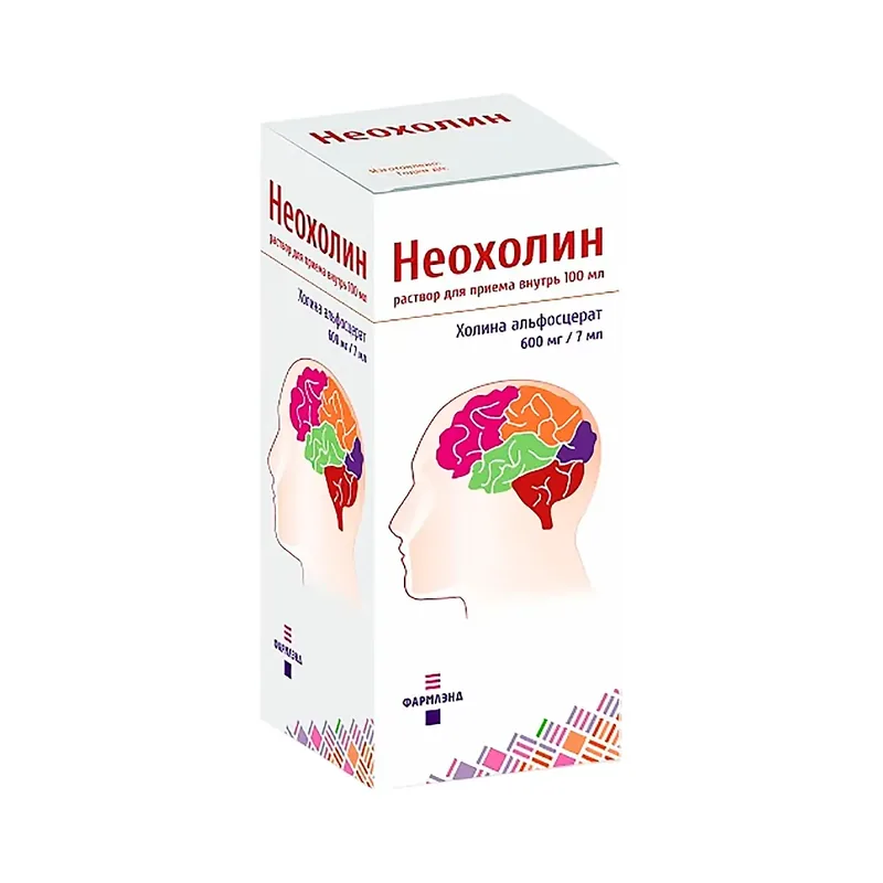 НЕОХОЛИН ФЛ., Р-Р, 600МГ/7МЛ 100МЛ